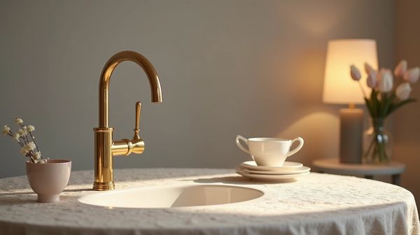 Mitigeur cuisine doré : apportez une touche d'élégance à votre déco